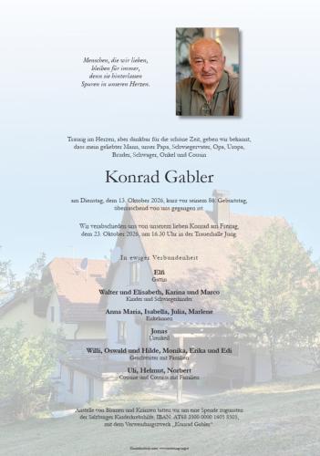 Konrad Gabler